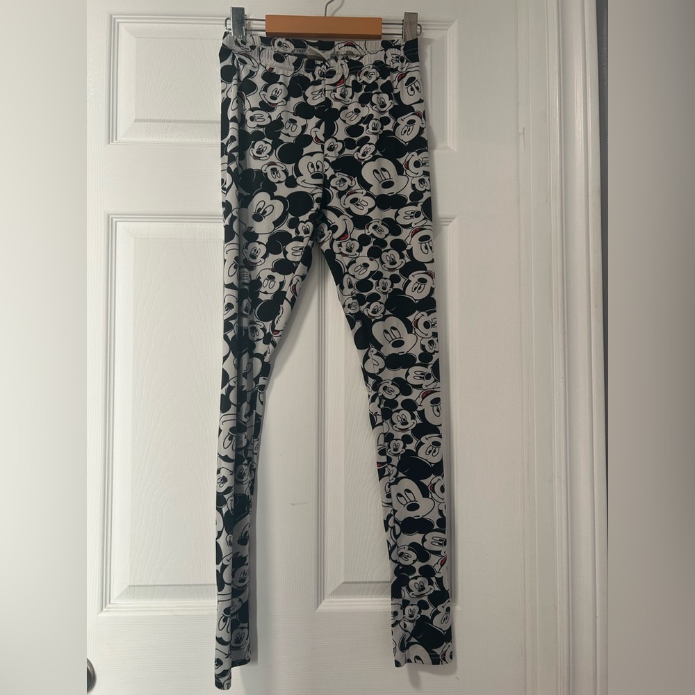 Disney Black and White Character Leggings